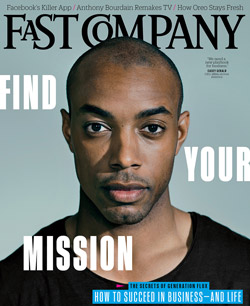 Casey Gerald on the cover of Fast Company