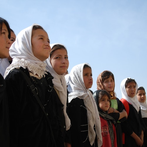 Don't forget Afghan women and children