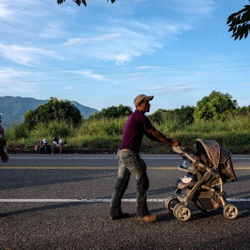 Why are Hondurans fleeing Central America?