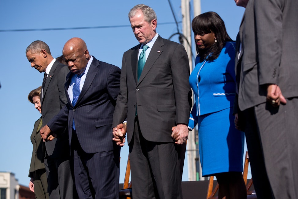 Statement By President George W Bush On Congressman John Lewis Bush Center