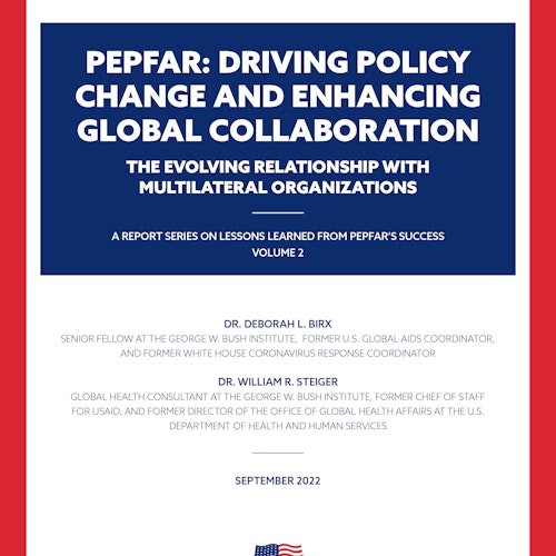 PEPFAR: Driving Policy Change and Enhancing Global Collaboration