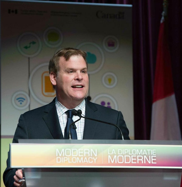 Canadian Foreign Affairs Minister John Baird Modern Diplomacy Event 2014 (Global Affairs Canada)
