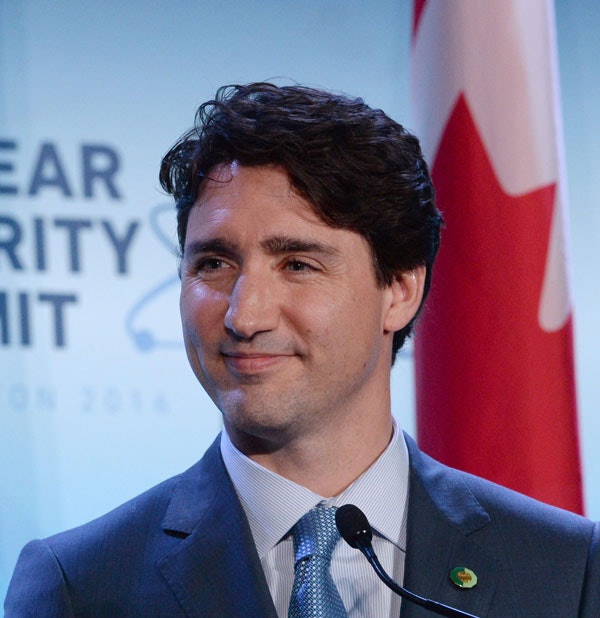 Canadian Prime Minister Justin Trudeau in Washington, D.C., on April 1, 2016. (Sean Kilpatrick/The Canadian Press via AP)